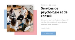 Services De Psychologie Modèle De Salon