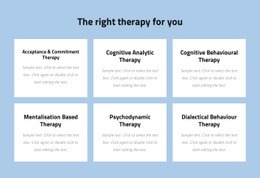 Modern evidence-based psychotherapy - Html Code Example by Nicepage