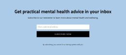 Get Practical Mental Health Advice - Html Code Editor