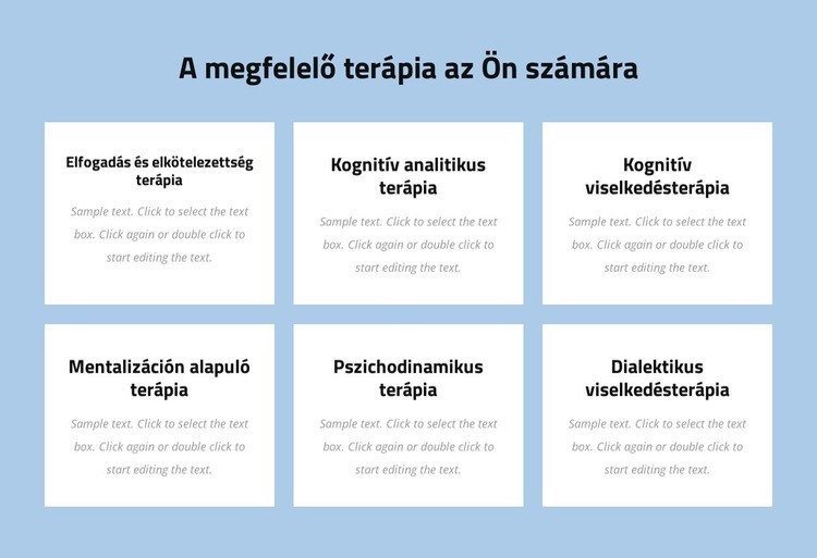 Modern bizonyítékokon alapuló pszichoterápia WordPress Téma