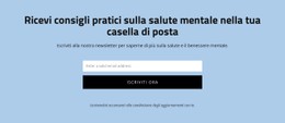 Menù CSS Per Ottieni Consigli Pratici Sulla Salute Mentale