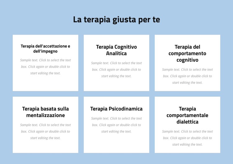 Psicoterapia moderna basata sull’evidenza Modello CSS