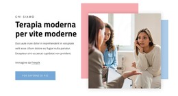 HTML Reattivo Per Terapia Moderna Per Vite Moderne