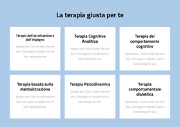 Funzionalità Di Layout Del Tema Per Psicoterapia Moderna Basata Sull’Evidenza