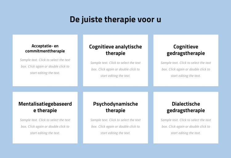 Moderne evidence-based psychotherapie WordPress-thema