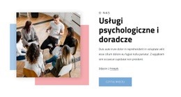 Usługi Psychologiczne - Makieta Projektu Strony Internetowej