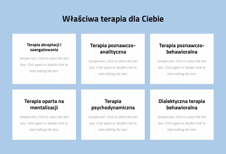 Nowoczesna psychoterapia oparta na dowodach Szablon Joomla