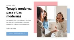 Terapia Moderna Para Vidas Modernas Um Modelo De Página