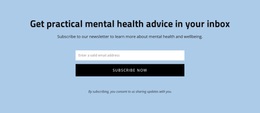 Get Practical Mental Health Advice Template