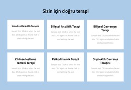 Modern Kanıta Dayalı Psikoterapi - HTML Şablonu Indirme