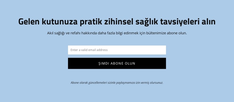 Pratik zihinsel sağlık tavsiyeleri alın WordPress Teması