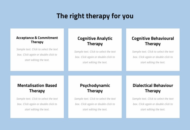 Modern evidence-based psychotherapy Webflow Template Alternative