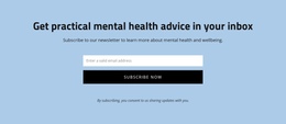Get Practical Mental Health Advice - Ready Website Theme