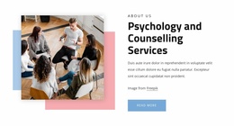 Psychology Services - Simple Website Template