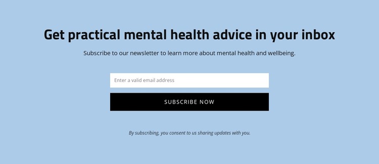 Get practical mental health advice WordPress Theme