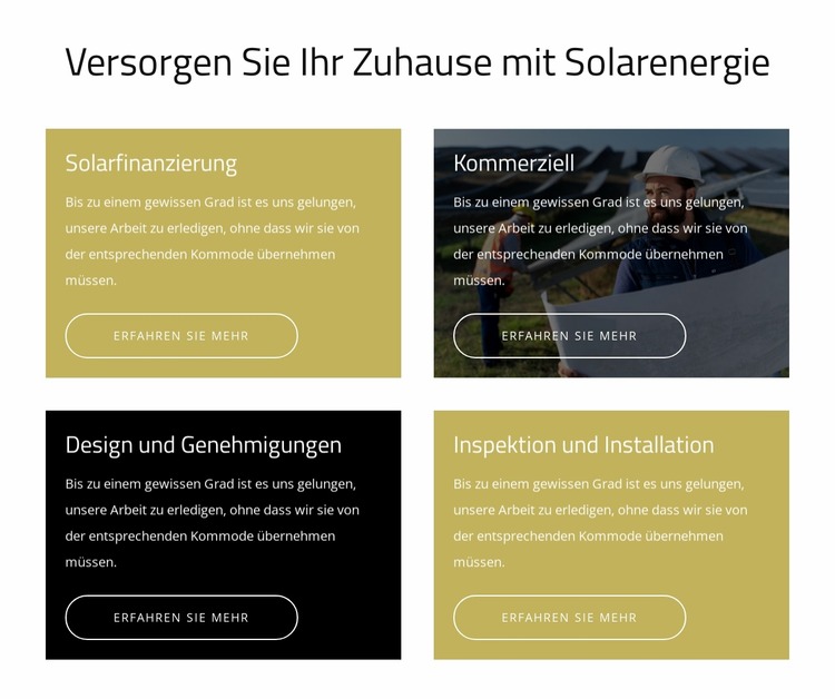 Versorgen Sie Ihr Zuhause mit sauberer Energie Joomla Vorlage