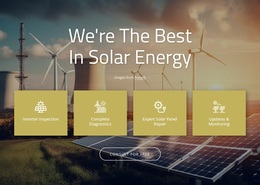 Solar Company - Responsive Website Templates