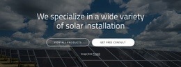 Solar Panel Installation