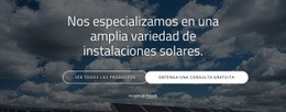 Instalación De Paneles Solares Empresa Industrial