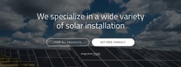 Solar Panel Installation