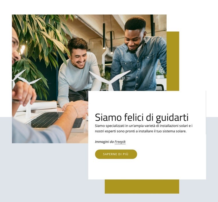 Esplora i nostri servizi Modelli di Website Builder