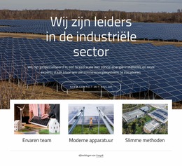 Wij Zijn Leiders Op Het Gebied Van Zonne-Energie - Joomla E-Commercesjabloon