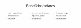 Benefícios Do Painel Solar Mais Populares