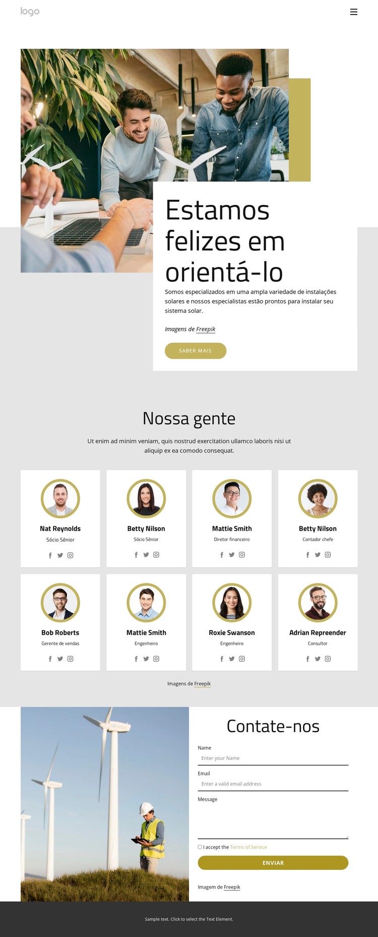 Painéis solares de qualidade Template CSS