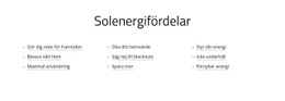 Fördelar Med Solpaneler Admin Dashboard