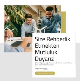 Hizmetlerimizi Keşfedin Için Duyarlı Web Şablonu