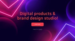 Jsme Multidisciplinární Kreativní Studio Se Sídlem V Los Angeles - Drag And Drop HTML Builder