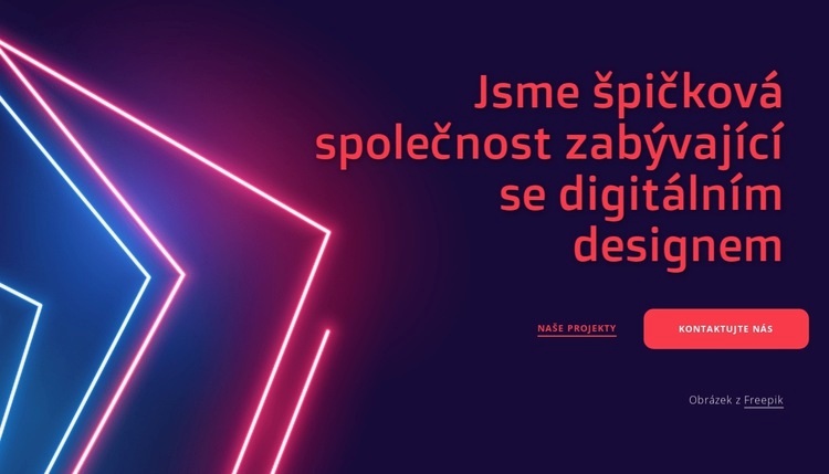 Jsme špičková designová společnost Šablona CSS