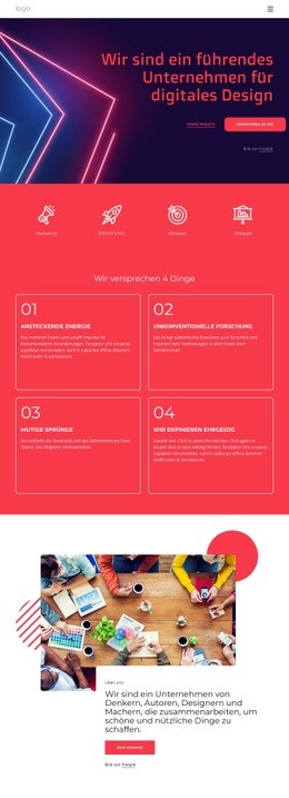 Wir Sind Ein Top-Unternehmen Für Digitales Design #Templates-De-Seo-One-Item-Suffix
