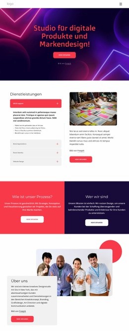 Studio Für Digitale Produkte Und Markendesign - Web-Builder