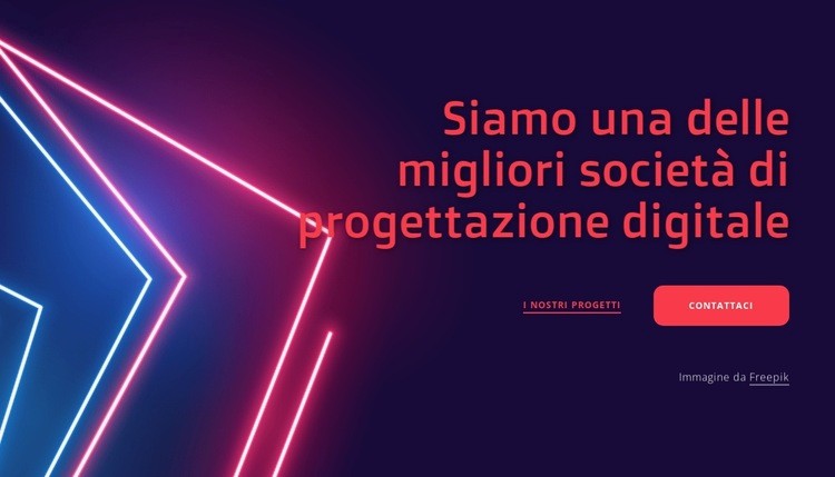 Siamo un'azienda di alto design Progettazione di siti web