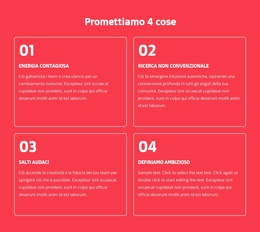 Promettiamo 4 Cose - Tema WordPress Multiuso Creativo