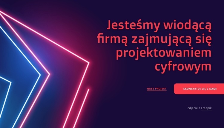 Jesteśmy wiodącą firmą projektową Szablony do tworzenia witryn internetowych