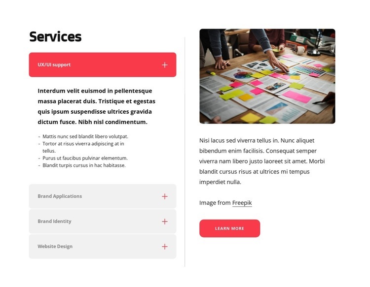 Digital design studio services Webflow Template Alternative