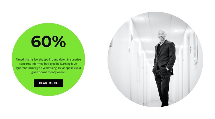 Great success rate CSS Template