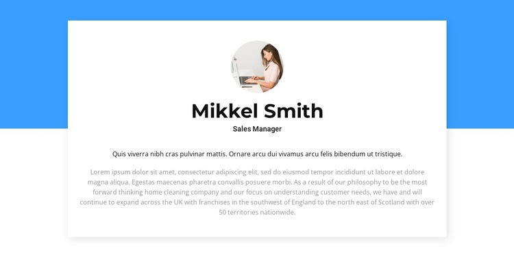 Feedback about the agency HTML5 Template