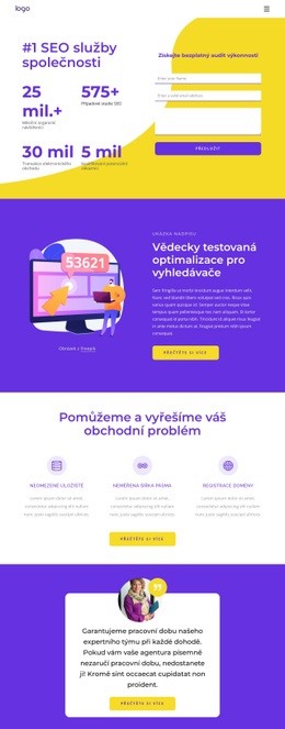 Společnost Poskytující SEO Služby Základní Šablona CSS