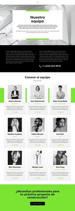 El Equipo Conduce Al Éxito - Plantillas De Sitios Web