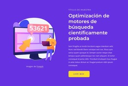 SEO Científicamente Probado - Plantilla De Página De Destino