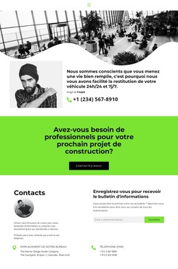 Discute Avec Nous - Modèle Gratuit