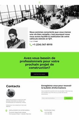 Discute Avec Nous – Inspiration De Modèle D'Une Page