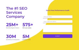 Web Page For We Are Seo Services Company