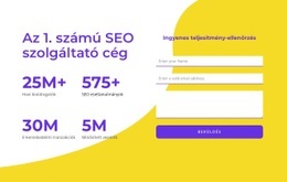 SEO Szolgáltató Cég Vagyunk - HTML Oldalsablon