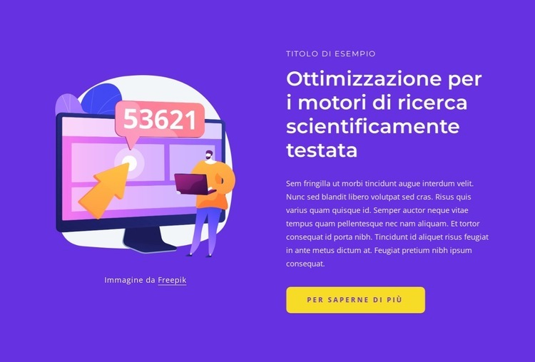 SEO scientificamente testato Progettazione di siti web