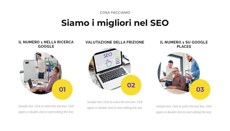 Siamo i migliori in SEO Modello CSS