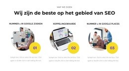 Wij Zijn De Beste Op Het Gebied Van SEO - HTML Builder Drag And Drop